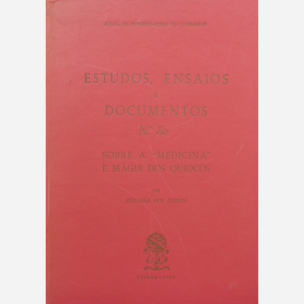 Sobre a "Medicina" e magia dos Quiocos