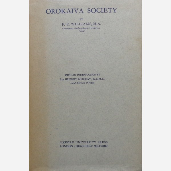 Orokaiva Society