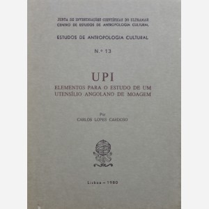 UPI Elementos para o estudo de um utensilio angolano de moagem