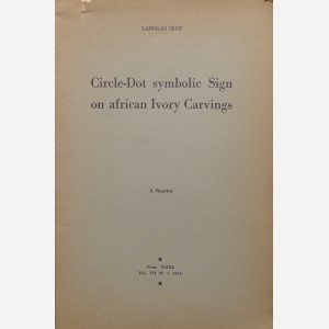 Circle-Dot symbolic Sign on African Ivory Carvings