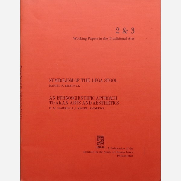2 & 3 - Working Papers in the Traditional Arts
