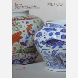 Two rare Chinese porcelain fish jars of the 14th and 16th centuries