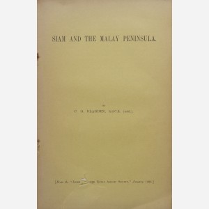 Siam and the Malay Peninsula