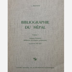 Bibliographie du Népal Volume 1