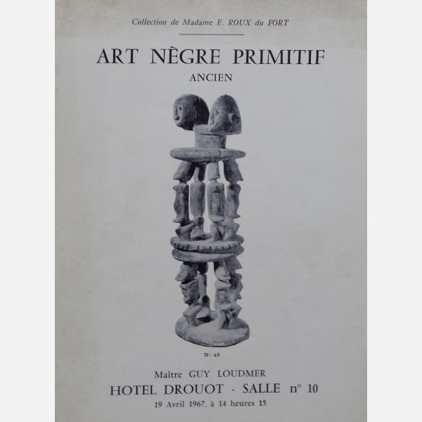 Art Nègre Primiitf Ancien
