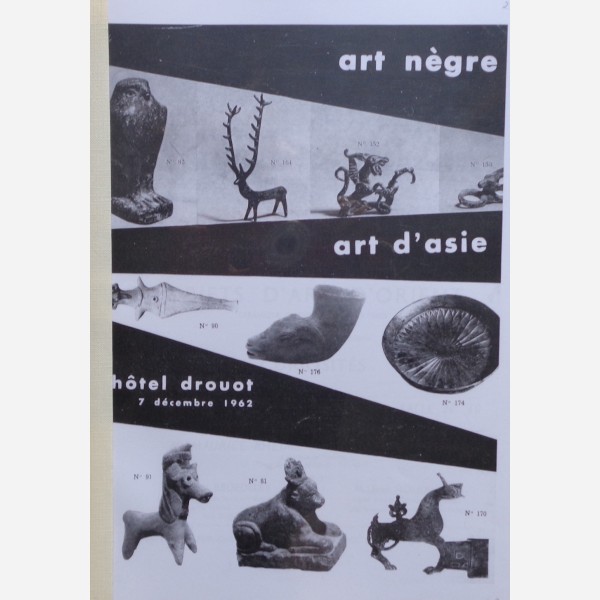 Hotel Drouot art nègre art d'asie 7/12/1962