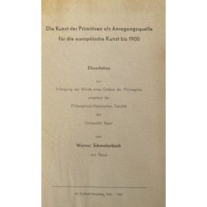 Die Kunst der Primitiven als Anregungsquelle für die europäische Kunst bis 1900