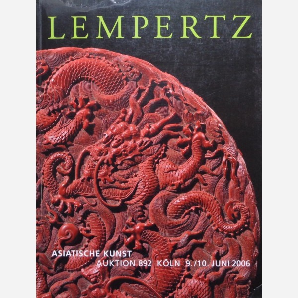 Lempertz Asiatische Kunst Auktion 892 Köln 9-10/06/2006