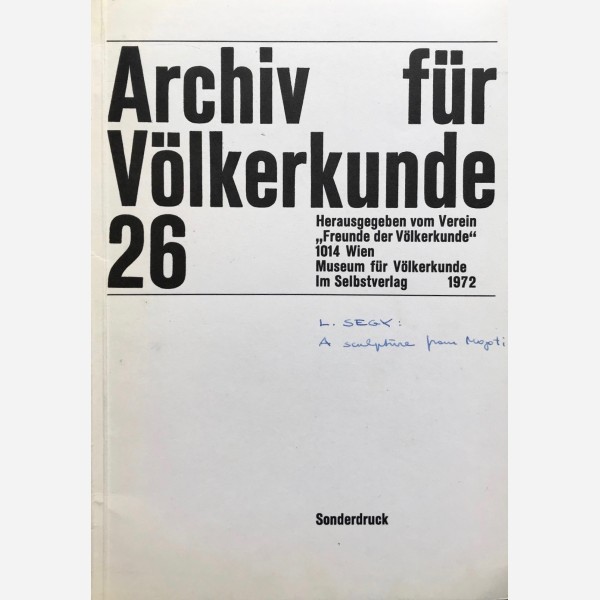 Archiv für Völkerkunde 26