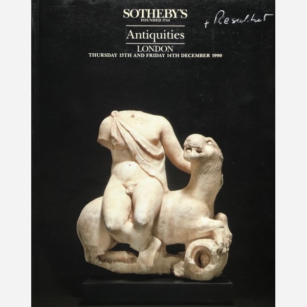 Sotheby's, London, 14/12/1990