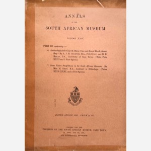 Annals of the South African Museum