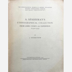 A. Sparrman's Ethnographical Collection from James Cook's 2nd Expedition (1772-1775)