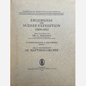 Ergebnisse der Südsee-Expedition 1908-1910