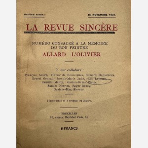 La revue Sincère