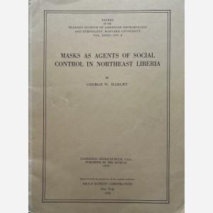 Masks as agents of social control in Northeast Liberia