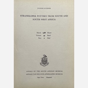 Strandloper Pottery from South and South West Africa