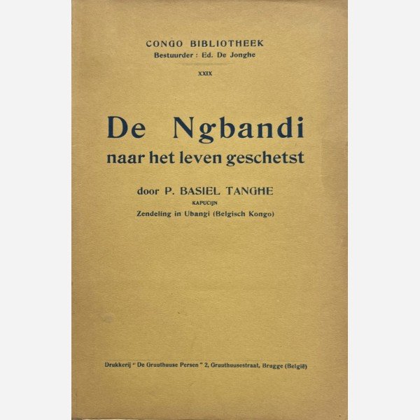 De Ngbandi naar het leven geschetst