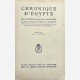 Chronique d'Egypte