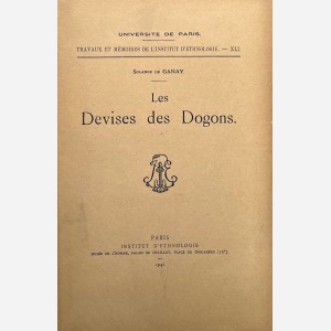 Les Devises des Dogons