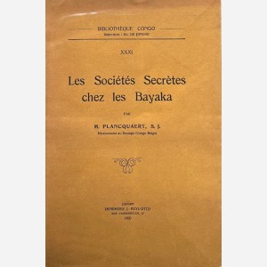 Les Sociétés Secrètes chez les Bayaka