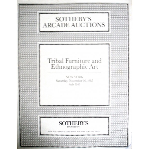 Sotheby's Arcade Aucions 16/11/85