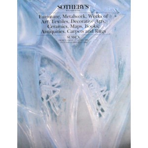 Sotheby's Sussex 15-22/8/86