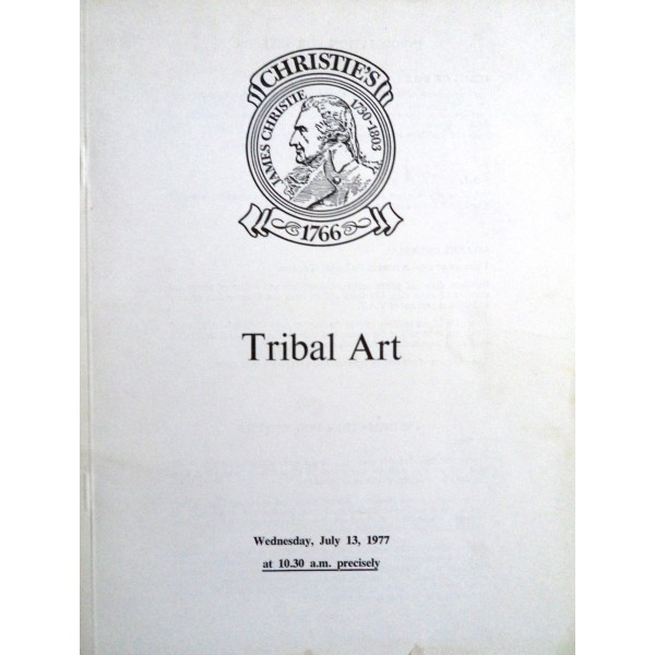 Chritie's 1766 Tribal Art 13/7/77