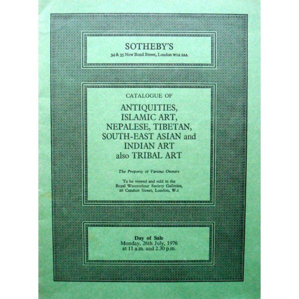 Sotheby's 26/7/76