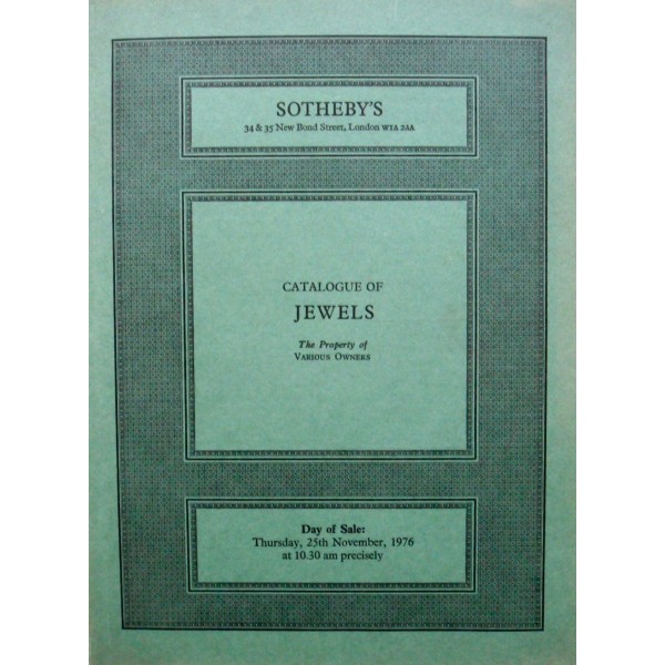 Sotheby's 25/11/76