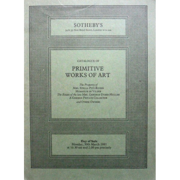 Sotheby's 30/3/81