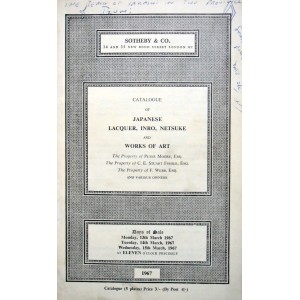 Sotheby & Co. 13-14-15/3/67