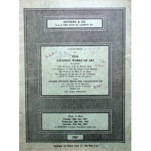 Sotheby & Co. 25-26-27/7/67