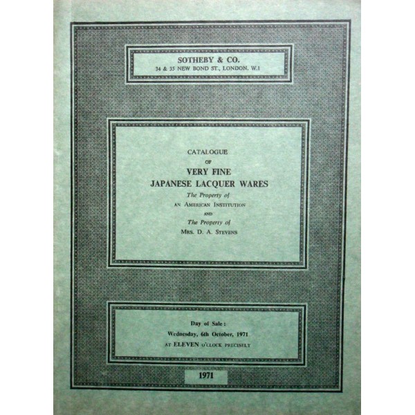 Sotheby & Co. 6/10/71