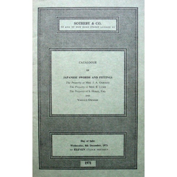 Sotheby & Co. 8/12/71