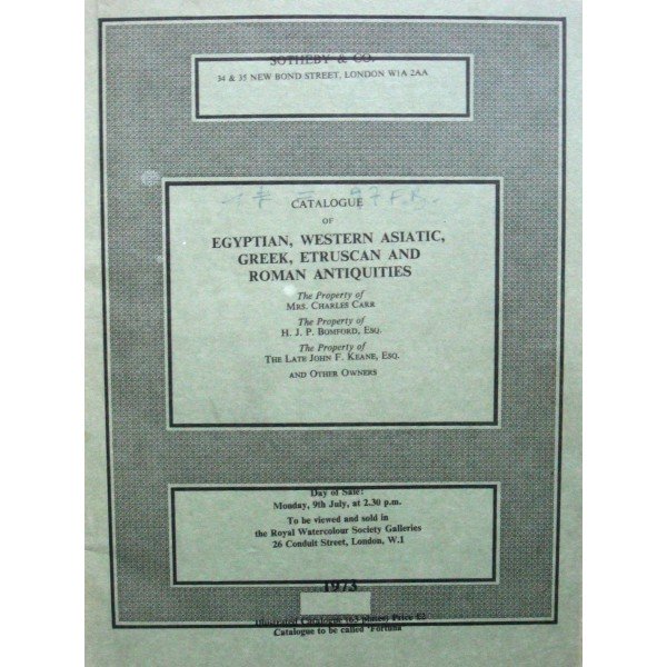 Sotheby & Co. 9/7/73