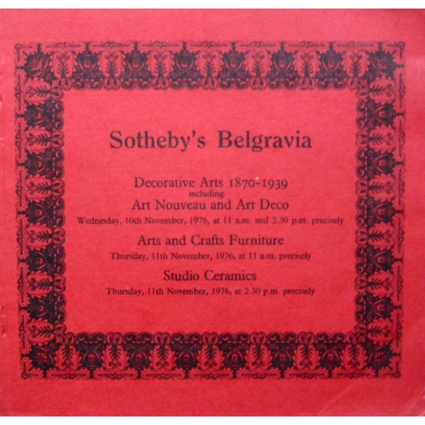 Sotheby's Belgravia 10-11/11/1976