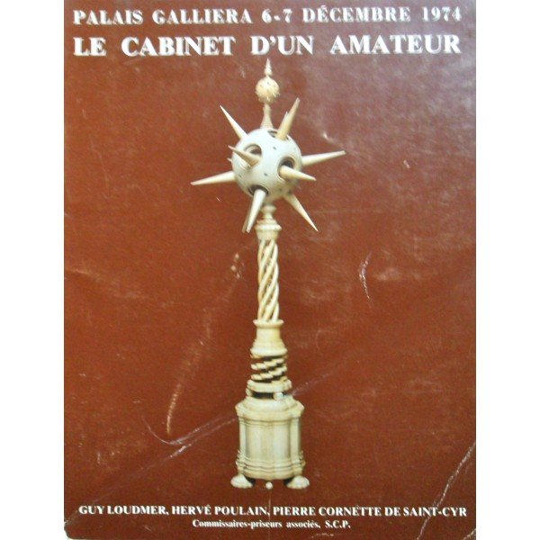 Loudmer Palais Galliera 6-7/12/1974 Le Cabinet d'un Amateur