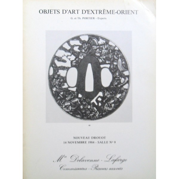 Objets d'Art d'Extrême-Orient Nouveau Drouot 14/11/1984 Delavenne Lefarge