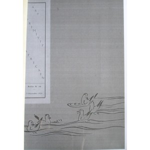 Art Primitif Africain Hotel Drouot 7/12/1926