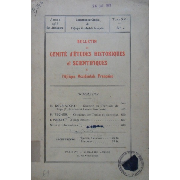 L'Afrique Occidentale Française