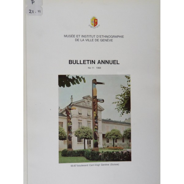 Bulletin Annuel N°11 1968