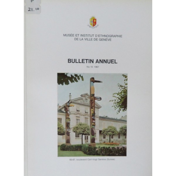 Bulletin Annuel N°10 1967
