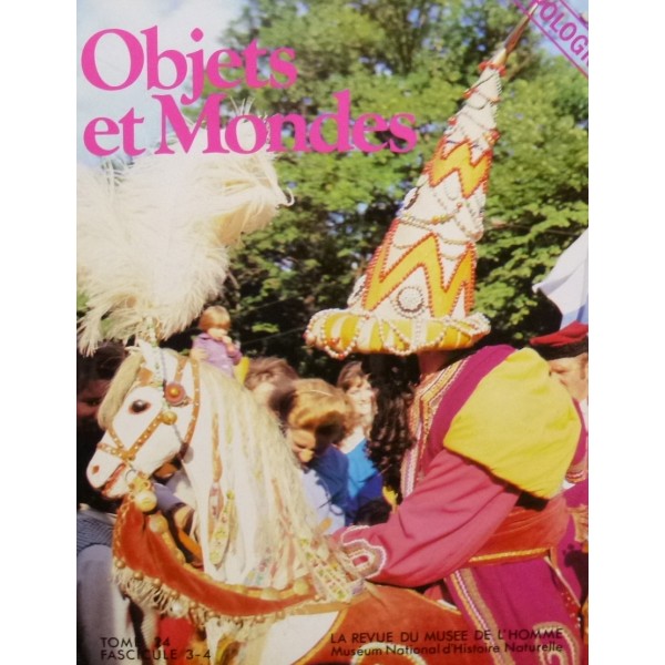 Objets et Mondes, Tome 24, Fascicule 3-4
