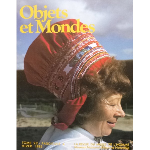 Objets et Mondes, Tome 22-Fascicule 4, Hiver 1982