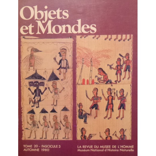Objets et Mondes, Tome 20, Fascicule 3 Automne 1980