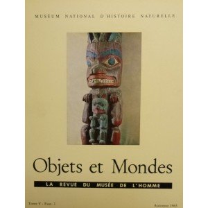 Objets et Mondes, Tome V-Fasc. 3 Automne 1965