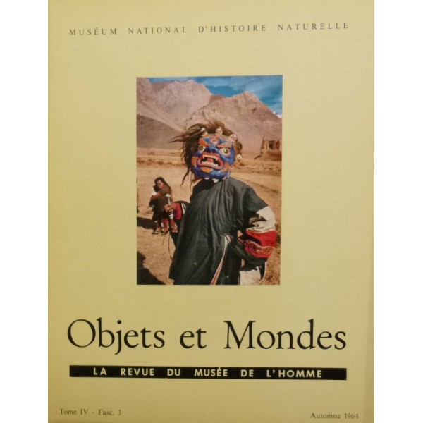 Objets et Mondes, Tome IV-Fasc. 3 Automne 1964
