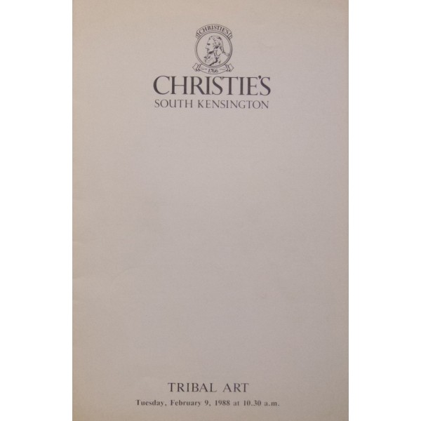 Christie's, South Kensington, 09/02/1988