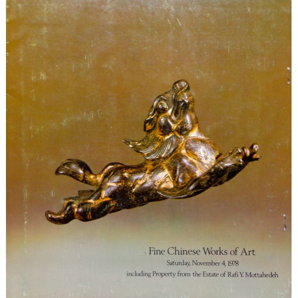 Sotheby's Parke Bernet Inc, New York, 04/11/1978