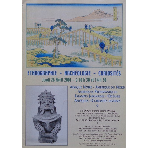 Galerie des Ventes d'Orl&eacute;ans 26/04/2001